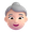 old woman emoji